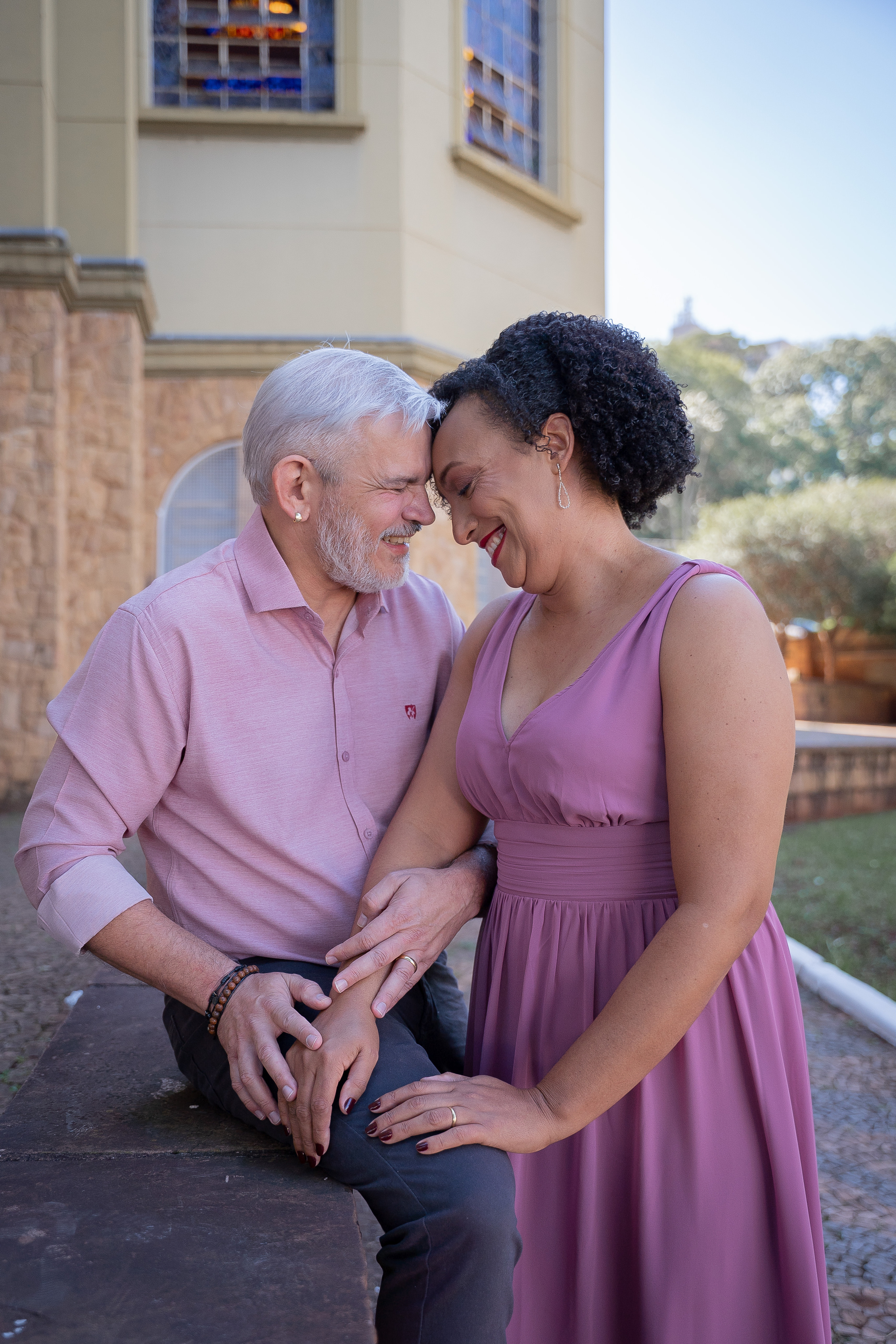 Foto do casal Antônio & Silvana